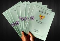 Sertipikat tanah. (Foto: Pelopor.id/Ist)