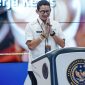 Sandiaga dalam Weekly Press Briefing, di Gedung Sapta Pesona, Jakarta, Senin (30/05/2022). (Foto: Pelopor.id/Kemenparekraf)