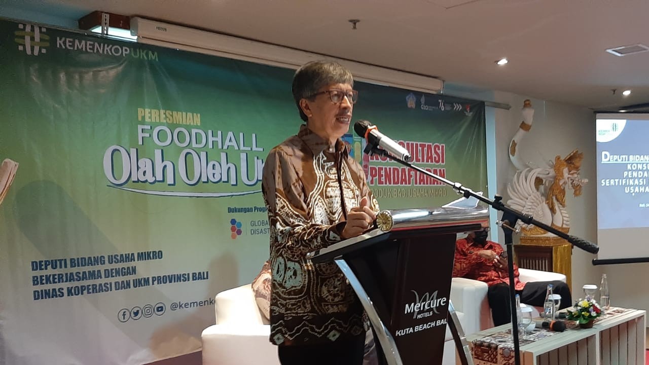 KemenKopUKM: Keamanan Pangan Penting bagi Pelaku Usaha Mikro Agar Dapat SPP-IRT