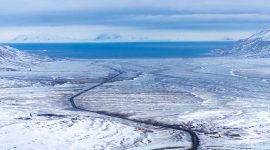 Kepulauan Svalbard, Norwegia, yang berlokasi di Kutub Utara. (Foto: Pelopor.id/Pixabay/EinarStorsul)