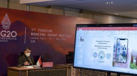 Diskusi para delegasi G20 dalam 
