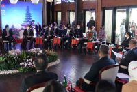 Pertemuan menteri kesehatan se-ASEAN ke-15 (15th AHMM) di Hotel Conrad, Bali, pada Sabtu (14/05/2022). (oto:Pelopor.id/Kemenkes) 