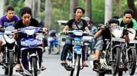 Ilustrasi geng motor. (Foto: Pelopor.id/Ist)