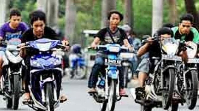 Ilustrasi geng motor. (Foto: Pelopor.id/Ist)