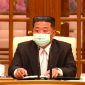 Korea Utara Akui Kasus Covid, Kim Jong Un Pakai Masker. (Foto: Pelopor.id/KCTV) 