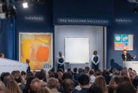 Sotheby's melelang koleksi Macklowe. (Foto: Pelopor.id/Twitter @Sothebys) 