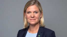 Perdana Menteri Swedia Magdalena Andersson. (Foto: Pelopor.id/Twitter @SwedishPM) 