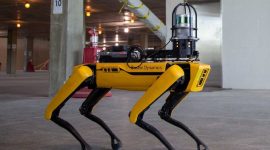 Spot, robot berkaki empat buatan Boston Dynamics. (Foto: Pelopor.id/Twitter @BostonDynamics) 