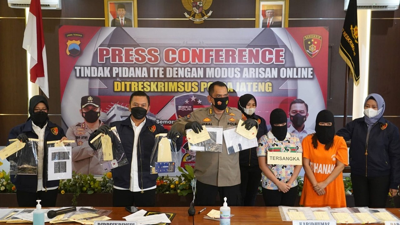 Polda Jatim Ungkap Kasus Investasi Bodong Berkedok Arisan Online, Kerugian Rp 1,1 Miliar
