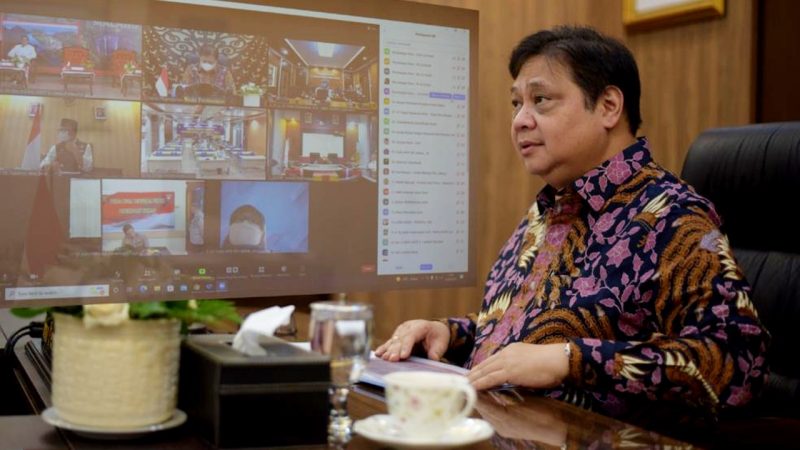 Menteri Koordinator Bidang Perekonomian Airlangga Hartarto. (Foto:Pelopor.id/Kemenko Perekonomian)