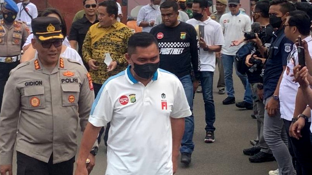 Kapolda Metro Jaya Resmi Buka Street Race di Central Park Meikarta