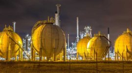 Ilustrasi wadah gas alam cair atau liquefied natural gas (LNG). (Foto: Pelopor.id/Pixabay) 