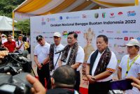 Menko Luhut di acara BBI LagawiFest Lampung, (Kamis, (23/06/2022). (Foto:Pelopor.id/Humas Kemenko Marves)