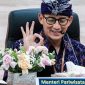 Menteri Pariwisata dan Ekonomi Kreatif/Kepala Badan Pariwisata dan Ekonomi Kreatif (Menparekraf/KaBaparekraf) Sandiaga Salahuddin Uno. (Foto:Pelopor.id/Kemenparekraf)