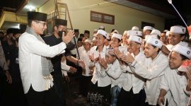 Menparekraf Sandiaga Uno di Pondok Pesantren Terpadu Al-Kamal Blitar, Jawa Timur, Rabu (29/6/2022). (Foto: Pelopor.id/Kemenparekraf)