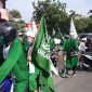 Konvoi Khilafatul Muslimin di Cawang, Jakarta Timur. (Foto:Pelopor.id/Ist)