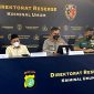 Kapolda Metro Jaya, Irjen Pol Mohammad Fadil Imran mengungkapkan hasil penyelidikan terhadap Khilafatul Muslimin, ormas yang diduga bertentangan dengan ideologi Pancasila di Markas Polda Metro Jaya, Jakarta, Kamis (16/06/2022). (Foto: Pelopor.id/Humas Polri)
