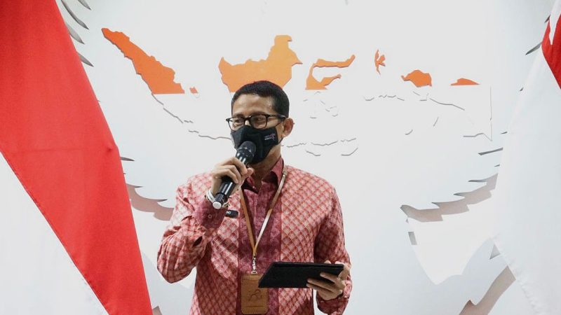 Menteri Pariwisata dan Ekonomi Kreatif RI, Sandiaga Uno. (Foto:Pelopor.id/Kemenparekraf)