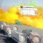Ledakan gas beracun di pelabuhan Aqaba Yordania. (Foto: Pelopor.id/Twitter)