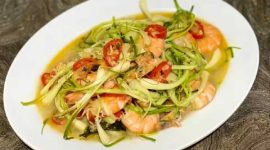 Tumis Lokio Udang. (Foto: Pelopor.id/Cookpad/Rini Dwi Astuti) 