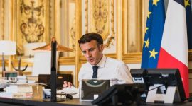 Presiden Prancis Emmanuel Macron. (Foto: Pelopor.id/Twitter @EmmanuelMacron) 