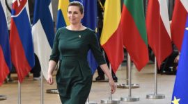Perdana Menteri Denmark Mette Frederiksen. (Foto: Pelopor.id/Twitter @Statsmin) 