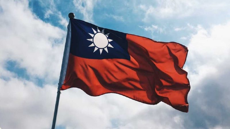 Bendera Taiwan. (Foto: Pelopor.id/Unsplash/xandreaswork) 