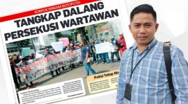 Kolase Foto Koran Memorandum, dan Muhammad Naim (Kanan). (Sumber: Humas KJJT)