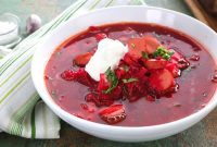 Ilustrasi borshch. (Foto: Pelopor.id/Youtube) 