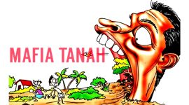 Ilustrasi Mafia Tanah. (Foto: Istimewa)
