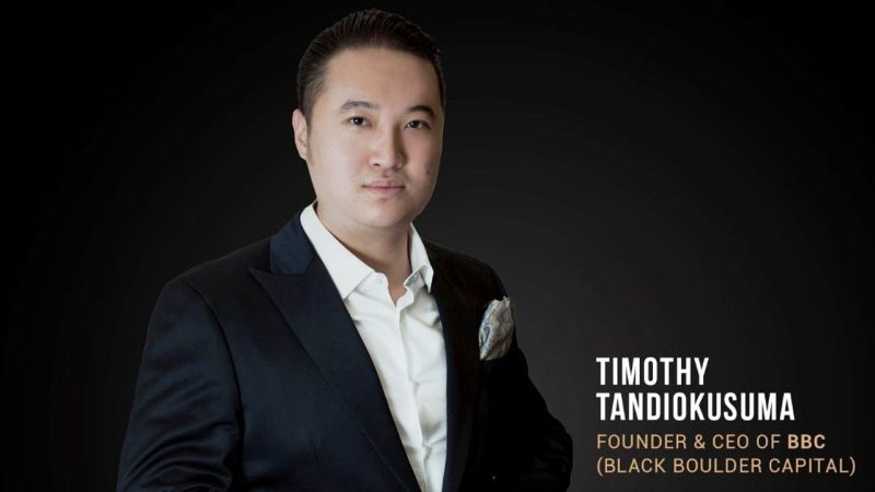 CEO Black Boulder Capital, Timothy Tandiokusuma. (Foto: Istimewa)