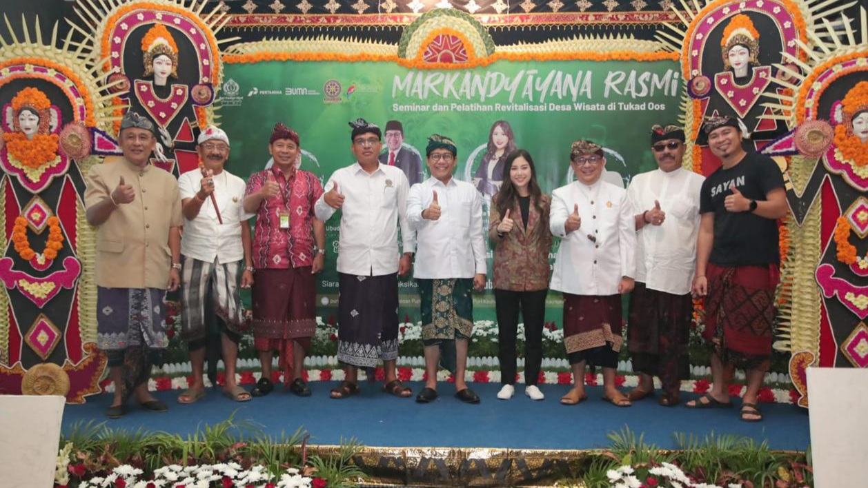 Mendes PDTT di Ubud Bali: Jangan Latah Bangun Desa Wisata