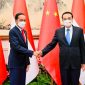 Presiden Jokowi saat melakukan pertemuan bilateral dengan Perdana Menteri RRT (Premier) Li Keqiang di Villa 5, Diaoyutai State Guesthouse, Beijing, Selasa (26/07/2022) sore. (Foto: Pelopor.id/Setpres/Laily Rachev)

