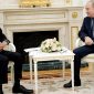Presiden Joko Widodo bersama Presiden Rusia Vladimir Putin di Istana Kremlin, Moskow, Kamis (30/06/2022). (Foto: Pelopor.id/ Reuters)