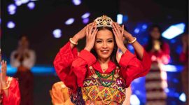 Miss Universe Bhutan Tashi Choden. (Foto: Pelopor.id/missbhutan.bt)