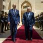 Presiden Amerika Serikat Joe Biden dan Presiden Palestina Mahmoud Abbas. (Foto: Pelopor.id/Twitter @POTUS)