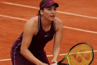 Petenis Natela Dzalamidze. (Foto: Pelopor.id/Twitter) 