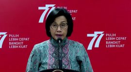 Menkeu Sri Mulyani. (Foto: tangkapan layar Youtube setkab)