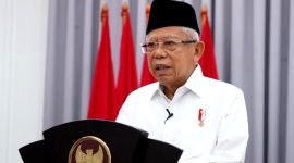 Wakil Presiden Ma'ruf Amin. (Foto: Pelopor.id/Twitter @kyai_MarufAmin)