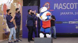 Erick Thohir Luncurkan JIP, Maskot Piala Dunia Bola Basket FIBA 2023. (Foto: Pelopor.id/Kementerian BUMN)