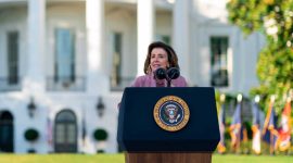 Ketua DPR Amerika Serikat Nancy Pelosi. (Foto: Pelopor.id/Twitter @SpeakerPelosi) 