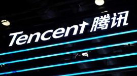 Logo Tencent. (Foto: Pelopor.id/Reuters)