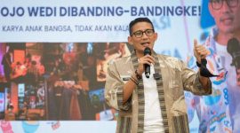 Menteri Pariwisata dan Ekonomi Kreatif/Kepala Badan Pariwisata dan Ekonomi Kreatif (Menparekraf/Kabaparekraf) Sandiaga Salahuddin Uno. (Foto: Pelopor.id/Kemenparekraf)