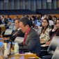Menteri Kelautan dan Perikanan Sakti Wahyu Trenggono saat menyampaikan pidato terkait komitmen Pemerintah Indonesia dalam mengelola sektor kelautan dan perikanan secara berkelanjutan, pada Sidang Committee on Fisheries (COFI) ke-35 di Roma, Italia, Senin (5/9/2022). (Foto: Dok KKP)
