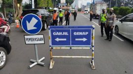 Ilustrasi ganjil genap. (Foto: Tribrata Polri)