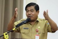 Sekretaris Jenderal Kementerian Dalam Negeri selaku Pelaksana Harian Direktur Jenderal Otonomi Daerah, Suhajar Diantoro. (Foto: Pelopor.id/Dok Kemendagri)