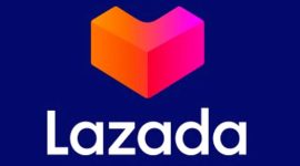 Logo Lazada. (Foto: Pelopor.id/Ist) 