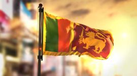 Ilustrasi bendera Sri Lanka. (Foto: Pelopor.id/iStock) 
