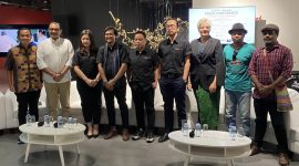 Suasana konferensi pers Artina Sarinah #1. (Foto: Istimewa)
