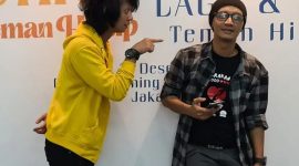 Suasana peluncuran single Teman Hidup milik Narakoe. (Foto: Instagram/nara.koe)